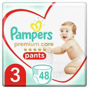Pampers Premium Pants No3, (6-11kg), 48 τεμάχια