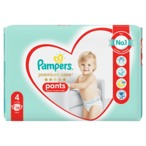 Pampers Premium Pants No4, (9-15kg), 38 τεμάχια