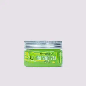 Aloe Colors Face Scrub Sorbet Apple Martini, 100ml