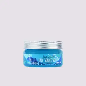 Aloe Colors Face Scrub Sorbet Blue Lagoon, 100ml