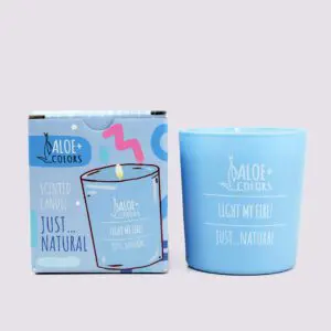 Aloe Colors Just Natural Scented Soy Candle, 220gr