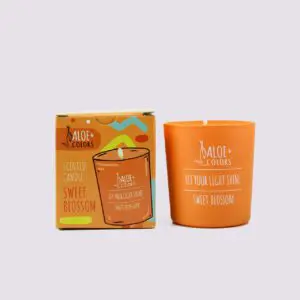 Aloe Colors Sweet Blossom Scented Soy Candle, 220gr