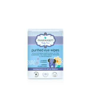 Pharmasept Baby Care Purified Eye Wipes, 10 τεμάχια