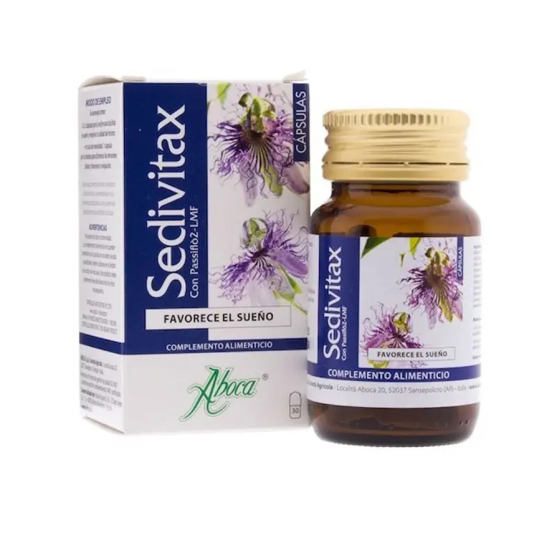 Aboca Sedivitax, για άγχος, στρες και αϋπνία, 30 κάψουλες
