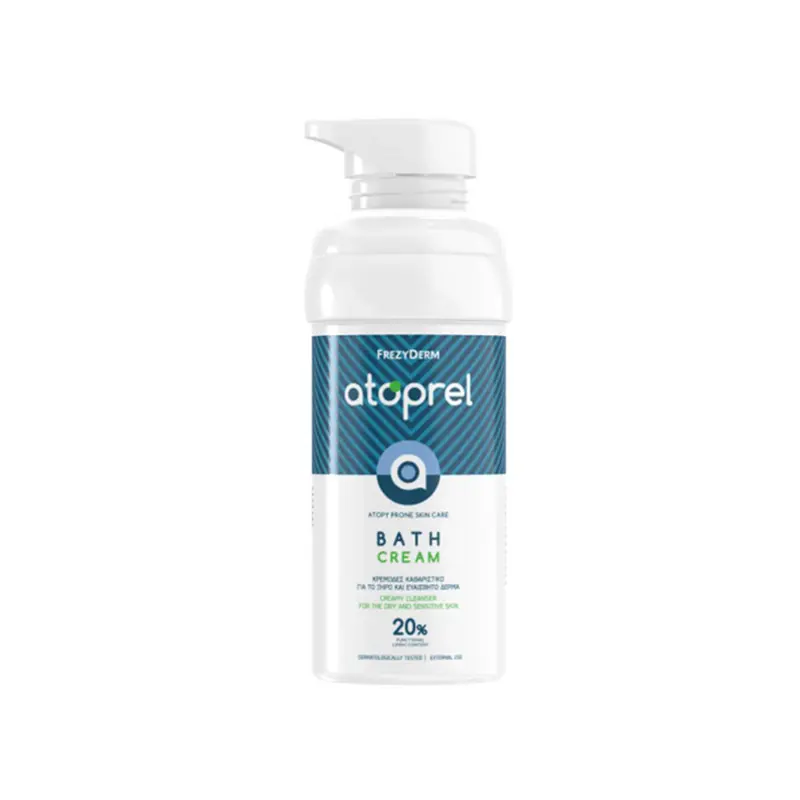 Frezyderm Atoprel Bath Cream, Ειδικό Κρεμώδες Καθαριστικό, 300ml