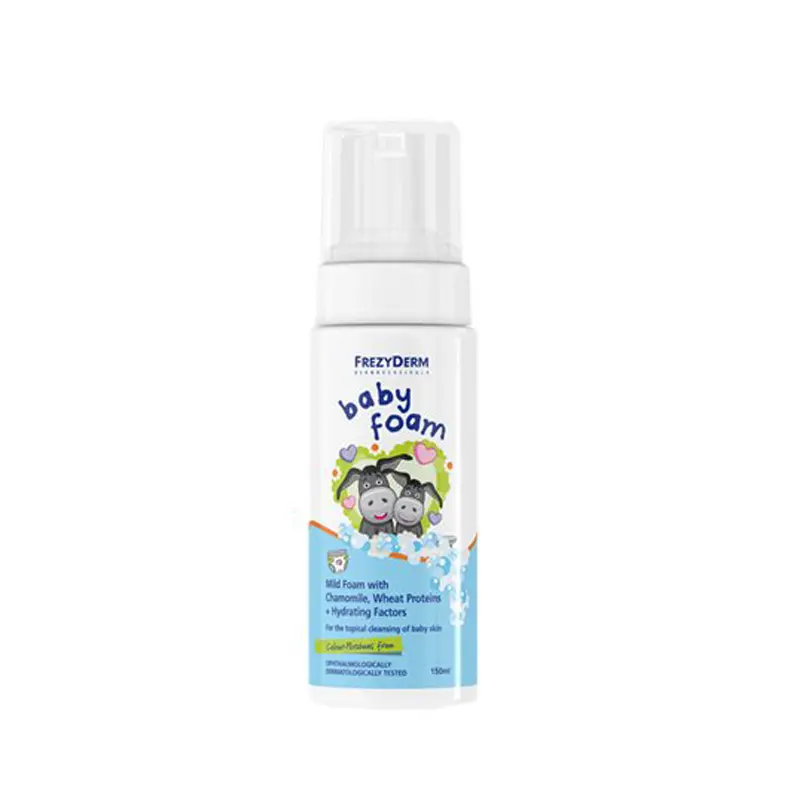 Frezyderm Baby Foam, Αφρός Καθαρισμού για την καθημερινή Υγιεινή, 150ml