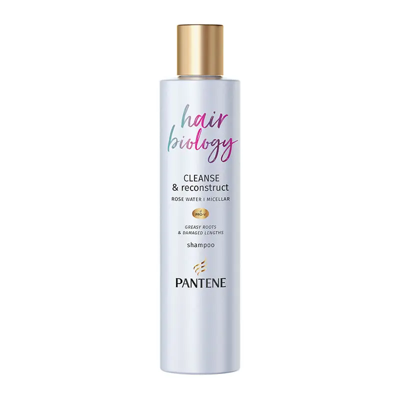 Pantene HairBio Cleanse & Reconstruct Shampoo, 250ml