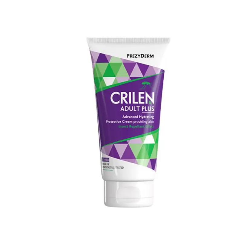Crilen Adult Plus, Ενισχυμένο, άοσμο, ενυδατικό γαλάκτωμα που προστατεύει και από τα έντομα, 125ml