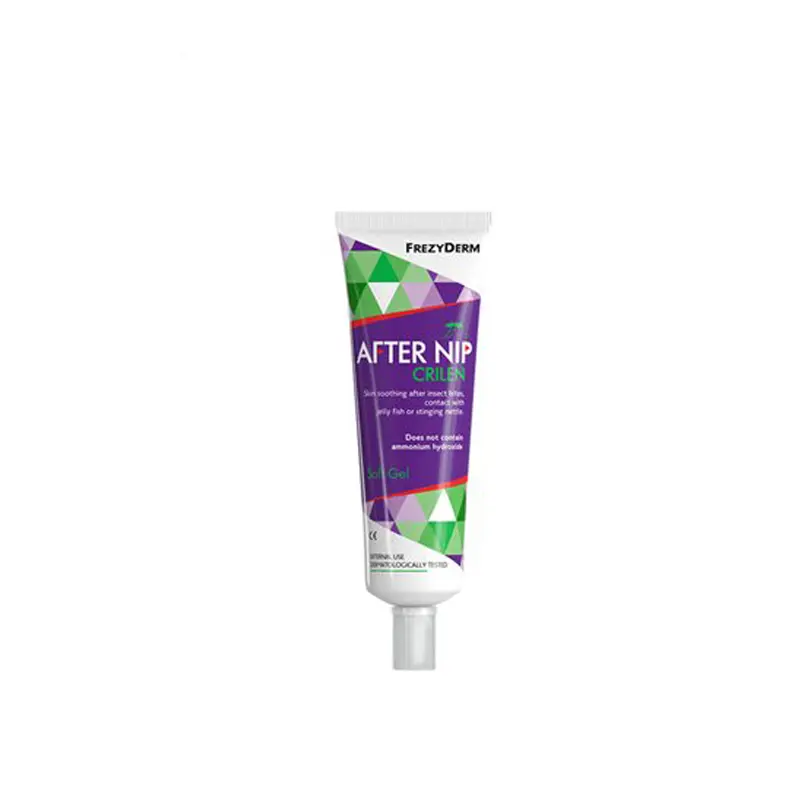 Crilen After Nip, Απαλό gel για την ανακούφιση του ερεθισμένου δέρματος από το τσίμπημα εντόμων καθώς και την επαφή με τσούχτρες, μέδουσες και τσουκνίδες, 30ml