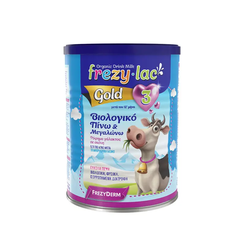 Frezylac Gold 3, Βιολογικό Αγελαδινό Γάλα σε Σκόνη, από τον 10ο μήνα,  400gr