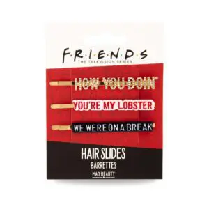 Mad Beauty Hair Slides Friends, 3 τεμάχια