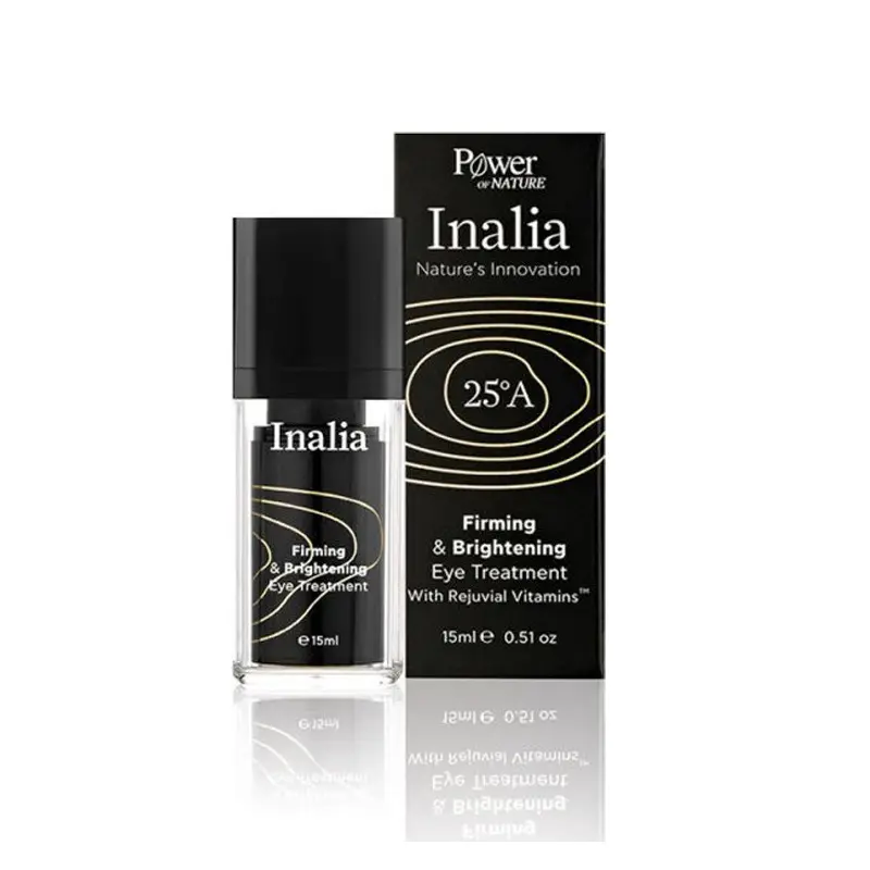 Inalia Firming & Brightening  Eye Treatment, Κρέμα Ματιών Λάμψης, 15ml