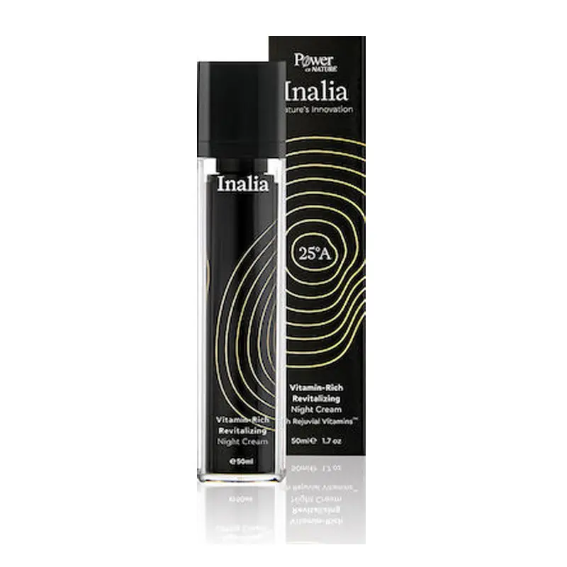Inalia Vitamin Rich Revitalizing Night Cream, Αντιρυτιδική Κρέμα Νύχτας, 50ml