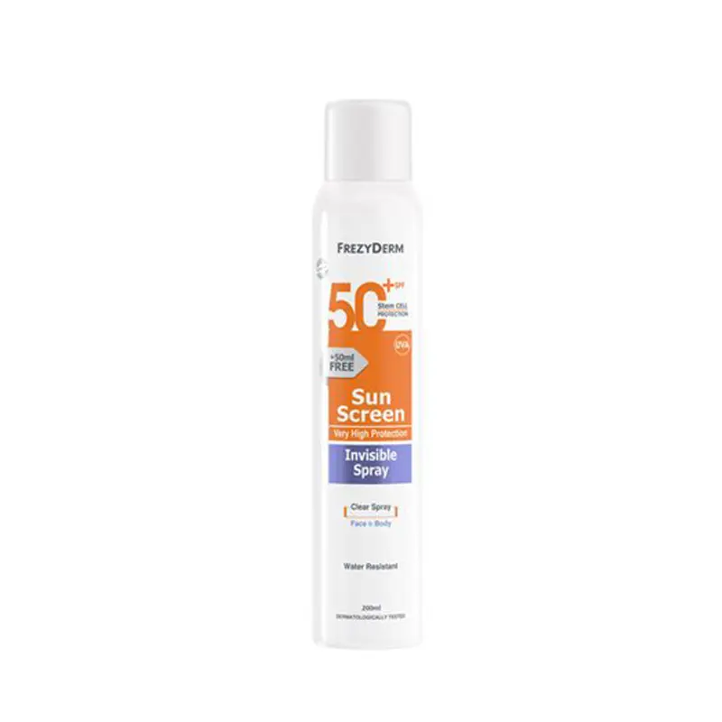 Frezyderm Sun Screen Invisible Spray spf 50+, 200ml