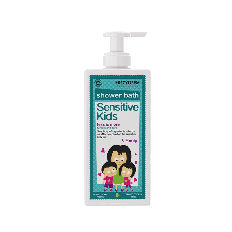 Frezyderm Sensitive Kid's Shower Bath, Ενυδατικό Αφρόλουτρο για την παιδική επιδερμίδα, 200ml