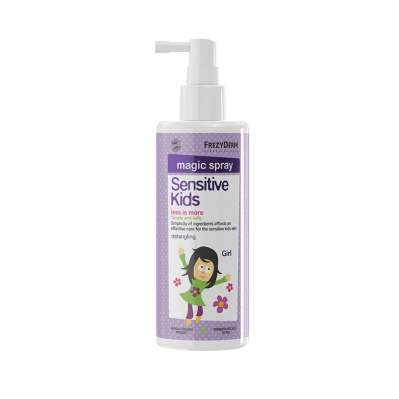 Frezyderm Sensitive Kid's Magic Spray Girls, Αρωματική Λοσιόν που ξεμπερδεύει τα μαλλιά, 150ml