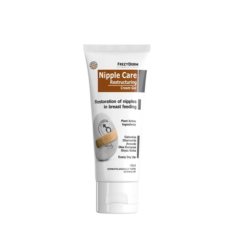 Frezyderm Nipple Care Restructuring Cream-Gel, Μαλακτική κρέμα-gel για την αποκατάσταση των θηλών από τις επιπτώσεις του θηλασμού, 40ml