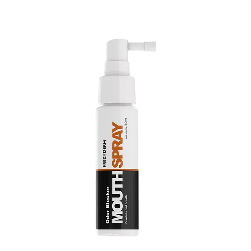 Frezyderm Oral Odor Blocker Spray, Στοματικό σπρέι για την αντιμετώπιση της στοματικής κακοσμίας και της δυσάρεστης αναπνοής , 50ml