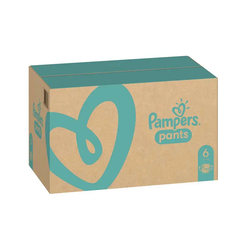 Pampers Pants No6, (15kg+), 132 τεμάχια