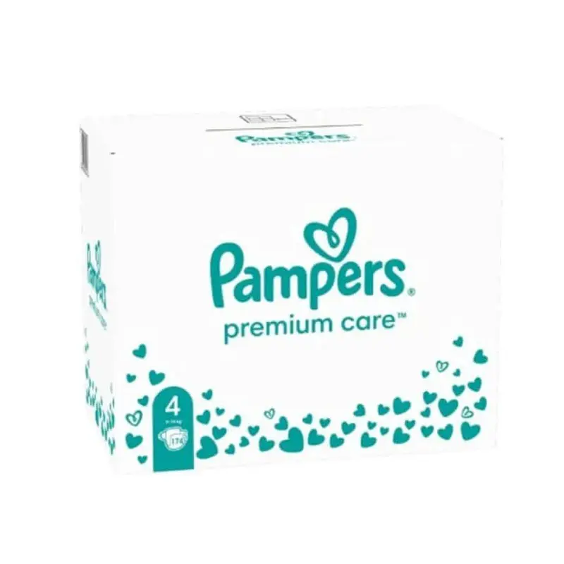 Pampers Premium Care No4, (9-14kg), 174τεμάχια