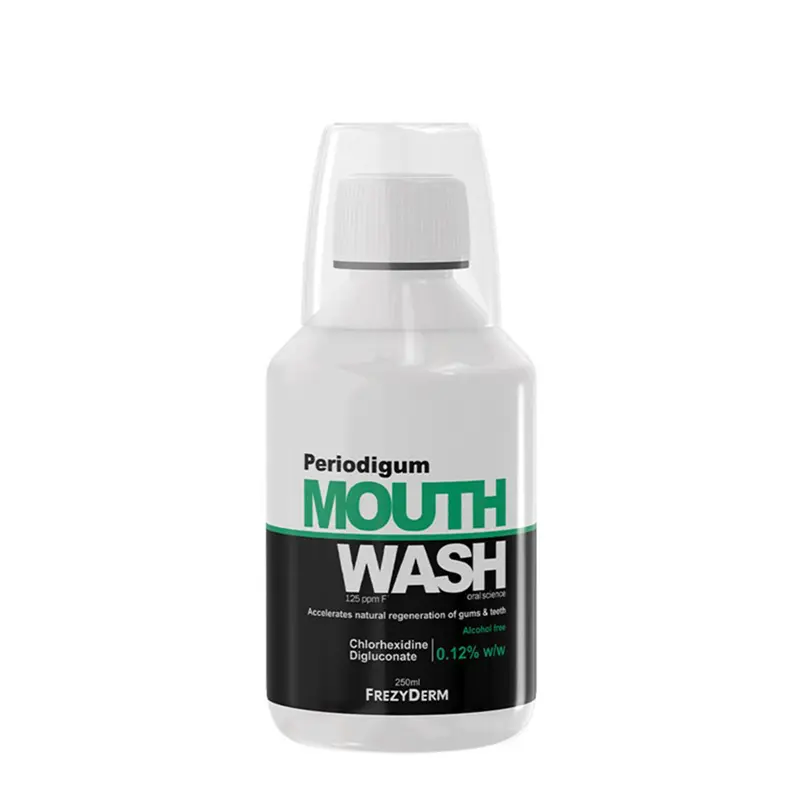 Frezyderm Oral Chlorhexene Pro Mouthwash, Στοματικό διάλυμα για τα προβλήματα των ούλων και της στοματικής κοιλότητας, 250ml