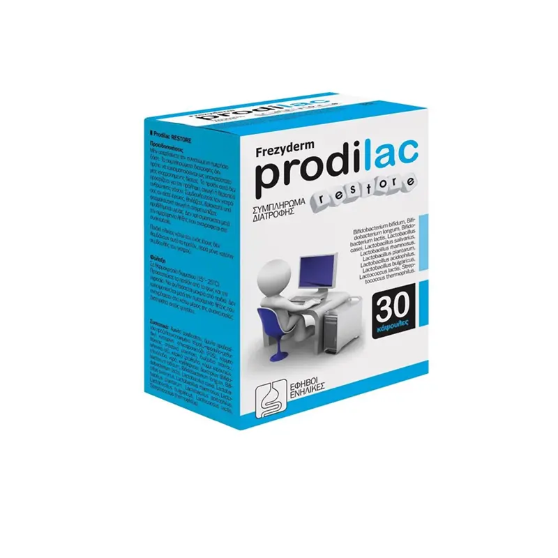 Frezyderm Prodilac Restore, για εφήβους και ενήλικες, 30 κάψουλες