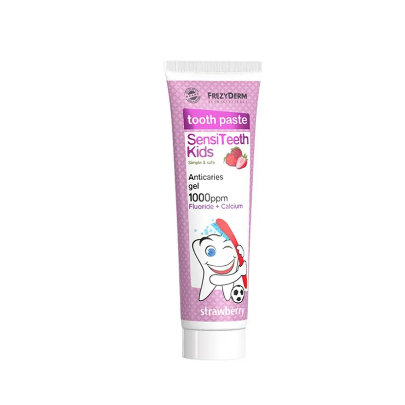 Frezyderm Sensiteeth 1000ppm, οδοντόκρεμα για παιδιά με ενισχυμένη σύνθεση Φθορίου και Ασβεστίου, 50ml