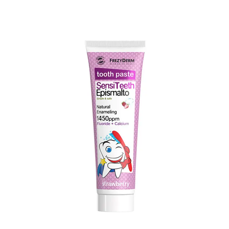 Frezyderm Sensiteeth 1450ppm, οδοντόκρεμα για παιδιά κρέμα φυσικής επισμάλτωσης, 50ml