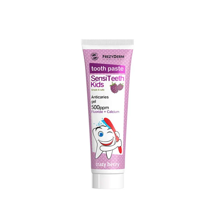 Frezyderm Sensiteeth 500ppm, οδοντόκρεμα για παιδιά άνω των 3 ετών, 50ml