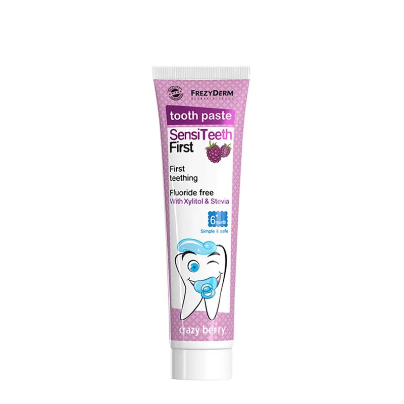 Frezyderm Sensiteeth First Toothpaste, οδοντόκρεμα για 6 μηνών - 3 ετών, 40ml
