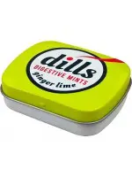 Dills Digestive Mints Ginger Lime, Φυτικές Καραμέλες