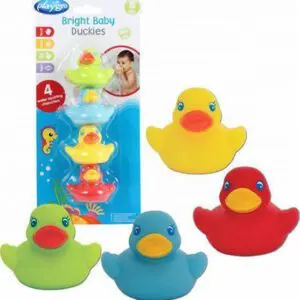 Playgro Bright Baby Duckies, 4 τεμάχια