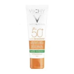 Vichy Capital Soleil Αντηλιακό Κατά της Λιπαρότητας 3 σε 1 spf 50+, 50ml