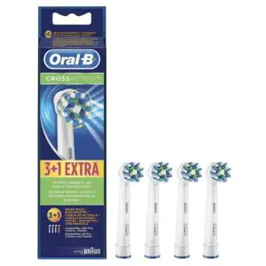 Oral-B Ανταλλακτικά Cross Action, 3+1 ΔΩΡΟ