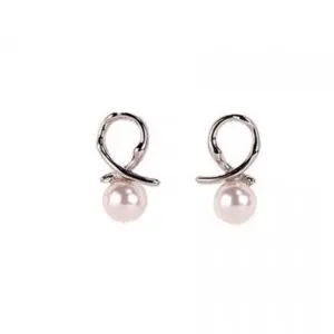 Dalee Σκουλαρίκια 05410 Hanging White Pearl