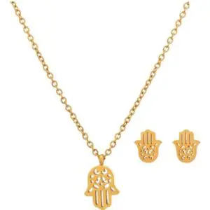 Dalee Σετ Κολιέ & Σκουλαρίκια 05437 Hamsa Hand