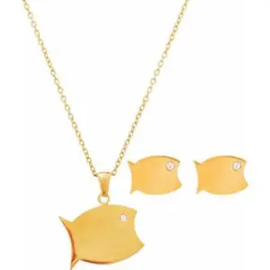 Dalee Σετ Κολιέ & Σκουλαρίκια 05439 Fish