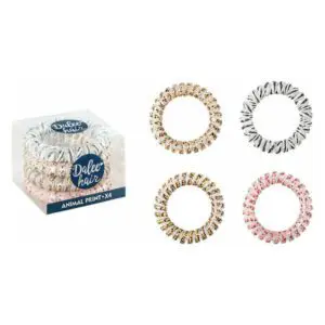 Dalee Hair Spiral Animal Print, 4 τεμάχια