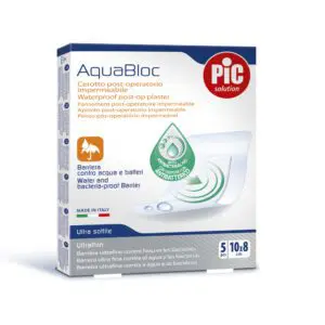Pic Solution Aquabloc Αυτοκόλλητη Αδιάβροχη Γάζα, 8cmx10cm, 5 τεμάχια