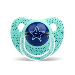 Suavinex Πιπίλα θηλή Σιλικόνης, 6-18 μηνών, Dot Stars