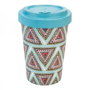 Well Κούπα Bamboo Aztec Blue, 400ml