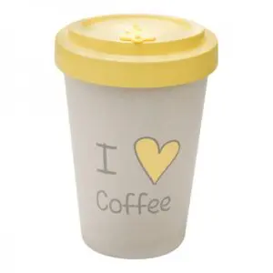 Well Κούπα Bamboo I Love Coffee, 400ml