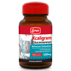Lanes Kcaligram Glucomannan, 60 κάψουλες
