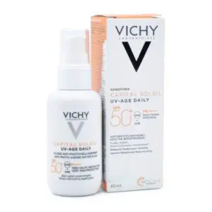 Vichy Capital Soleil UV- Age Daily, Αντηλιακό Προσώπου κατά της Φωτογήρανσης spf50, 40ml