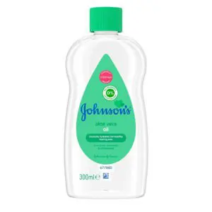 JOHNSON’S Baby Oil με Aloe Vera, 300ml