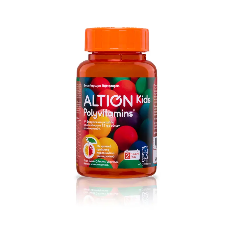 ALTION Kids Polyvitamins, 60 Ζελεδάκια Gummy Bears