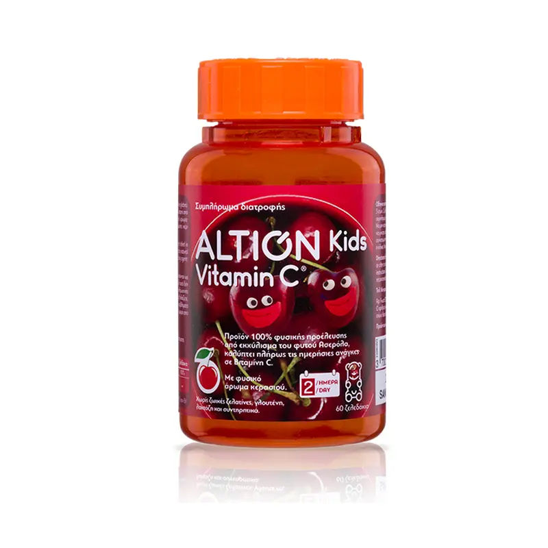 ALTION Kids Vitamin C, 60 Ζελεδάκια με γεύση κεράσι