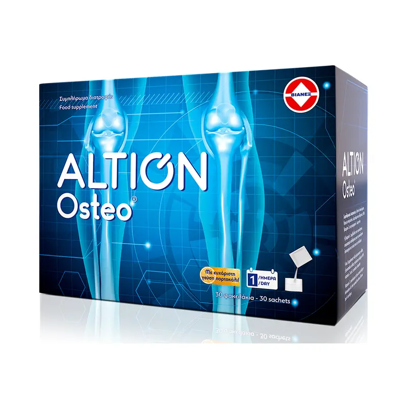ALTION Osteo, Συμπλήρωμα Διατροφής για τη φυσιολογική λειτουργία των αρθρώσεων, 30 Sachets