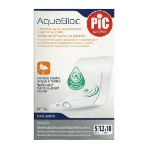 Pic Solution Aquabloc Αυτοκόλλητη Αδιάβροχη Γάζα, 10cmx12cm, 5 τεμάχια