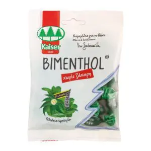 Kaiser Καραμέλες Bimenthol (Μέντα & Ευκάλυπτος), 60gr